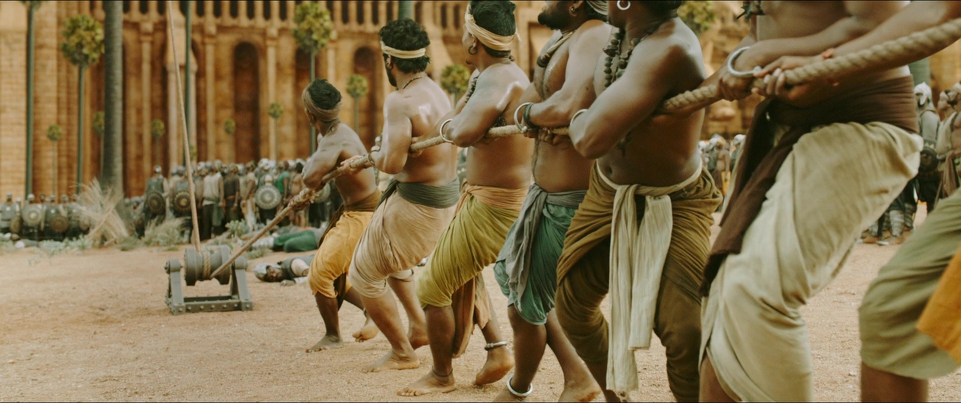 Bãhubali 2: The Conclusion (2017), wide, 2.38:1 — film still