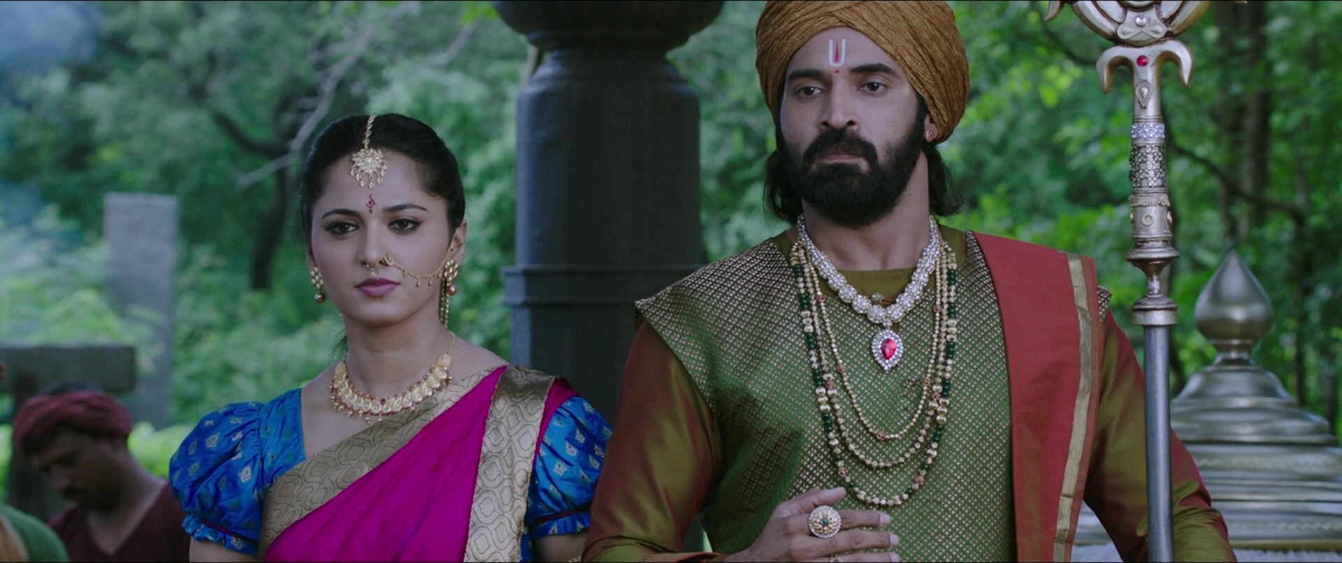 Bãhubali 2: The Conclusion (2017), wide, 2.38:1 — film still