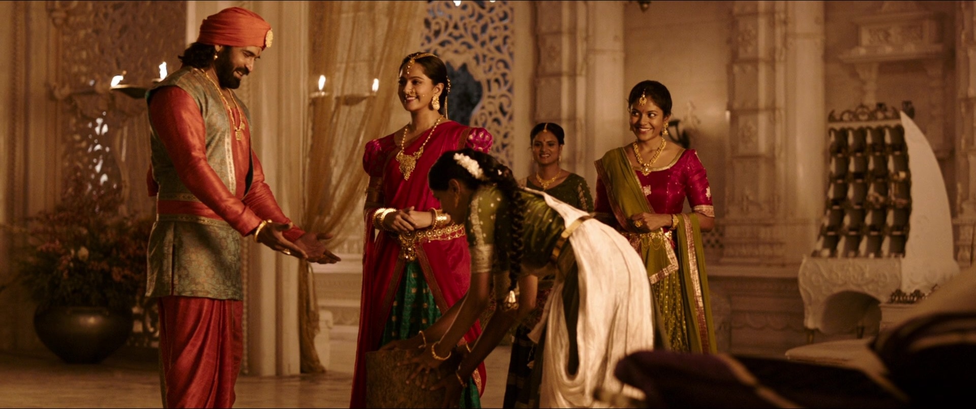 Bãhubali 2: The Conclusion (2017), wide, 2.38:1 — film still