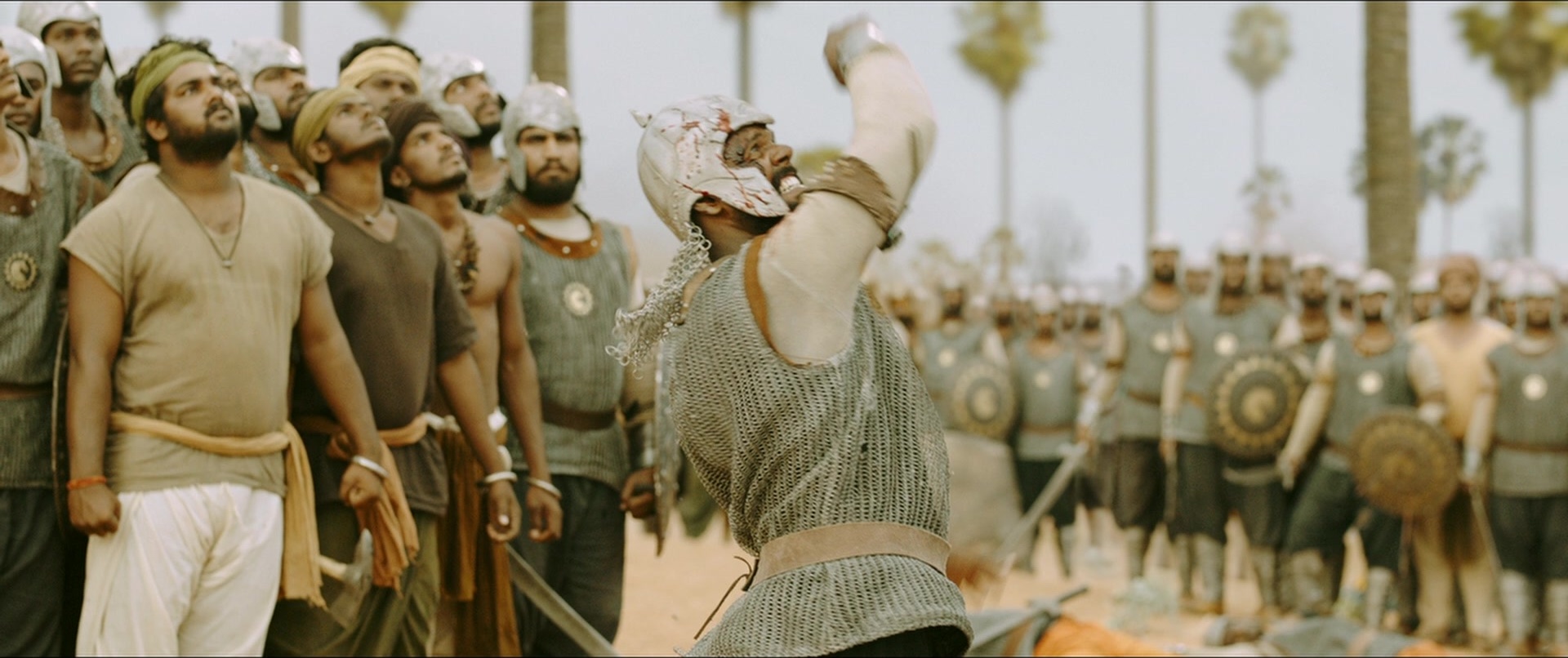 Bãhubali 2: The Conclusion (2017), wide, 2.38:1 — film still