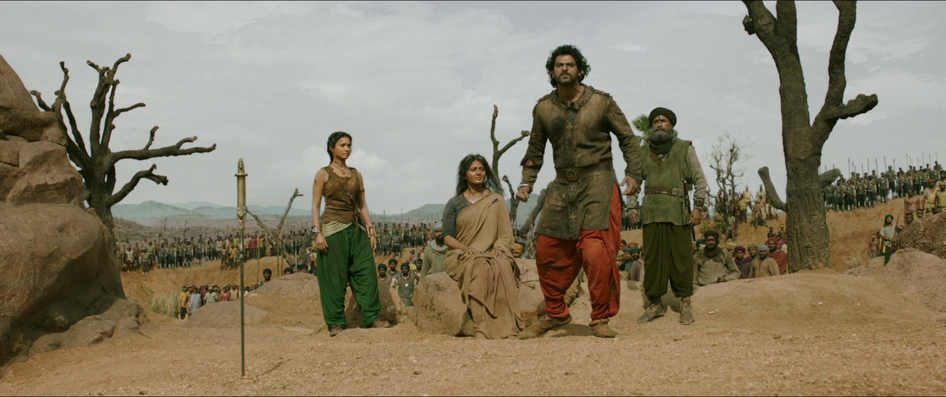 Bãhubali 2: The Conclusion (2017), wide, 2.38:1 — film still