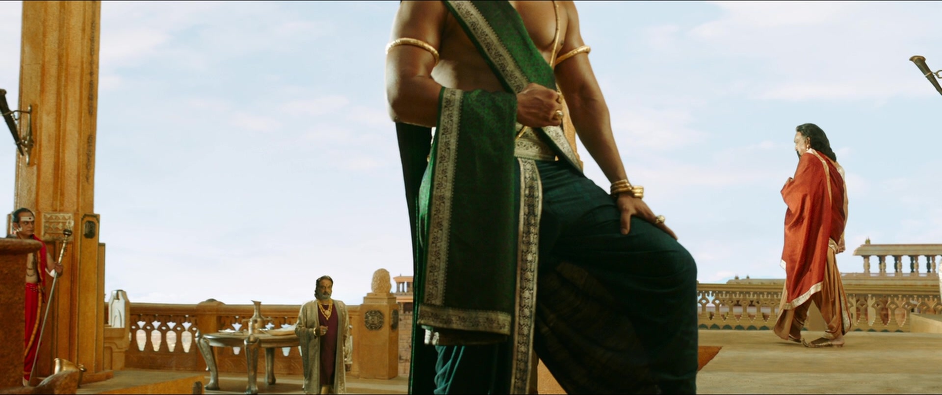 Bãhubali 2: The Conclusion (2017), wide, 2.38:1 — film still
