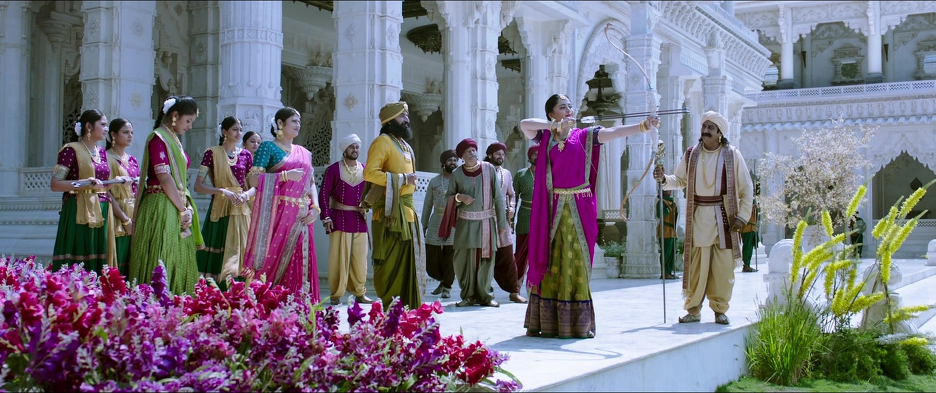 Bãhubali 2: The Conclusion (2017), wide, 2.38:1 — film still