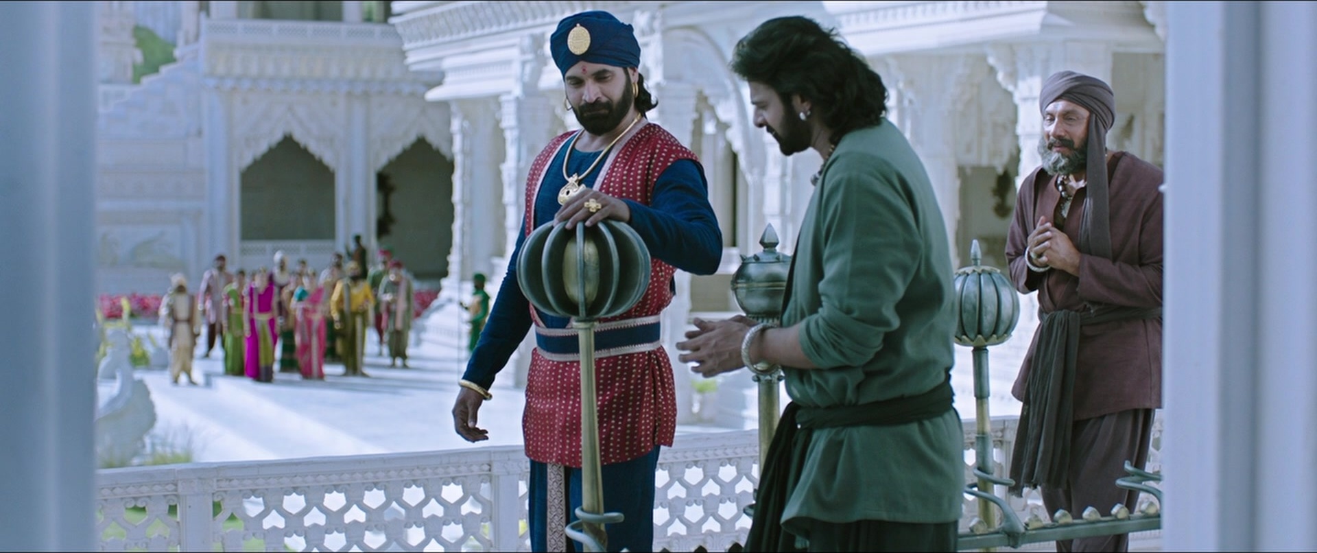 Bãhubali 2: The Conclusion (2017), wide, 2.38:1 — film still