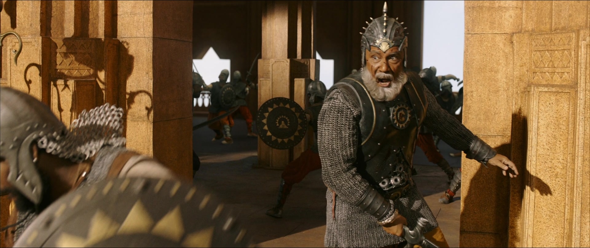 Bãhubali 2: The Conclusion (2017), wide, 2.38:1 — film still