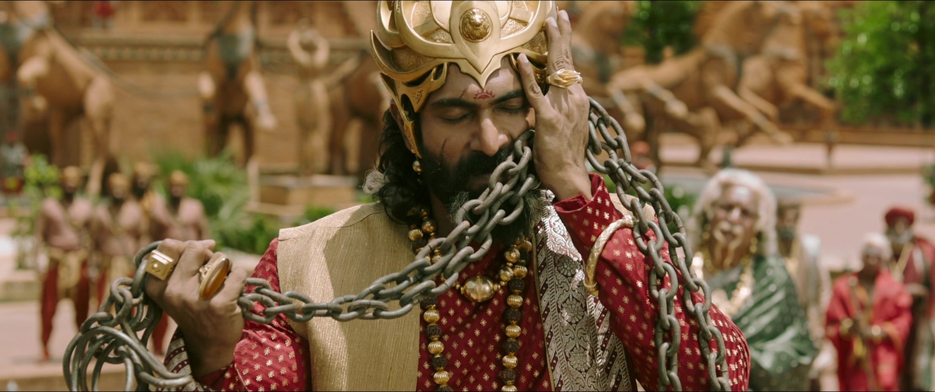 Bãhubali 2: The Conclusion (2017), wide, 2.38:1 — film still