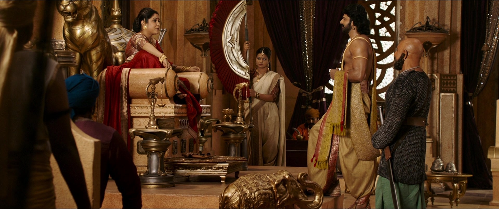 Bãhubali 2: The Conclusion (2017), wide, 2.38:1 — film still