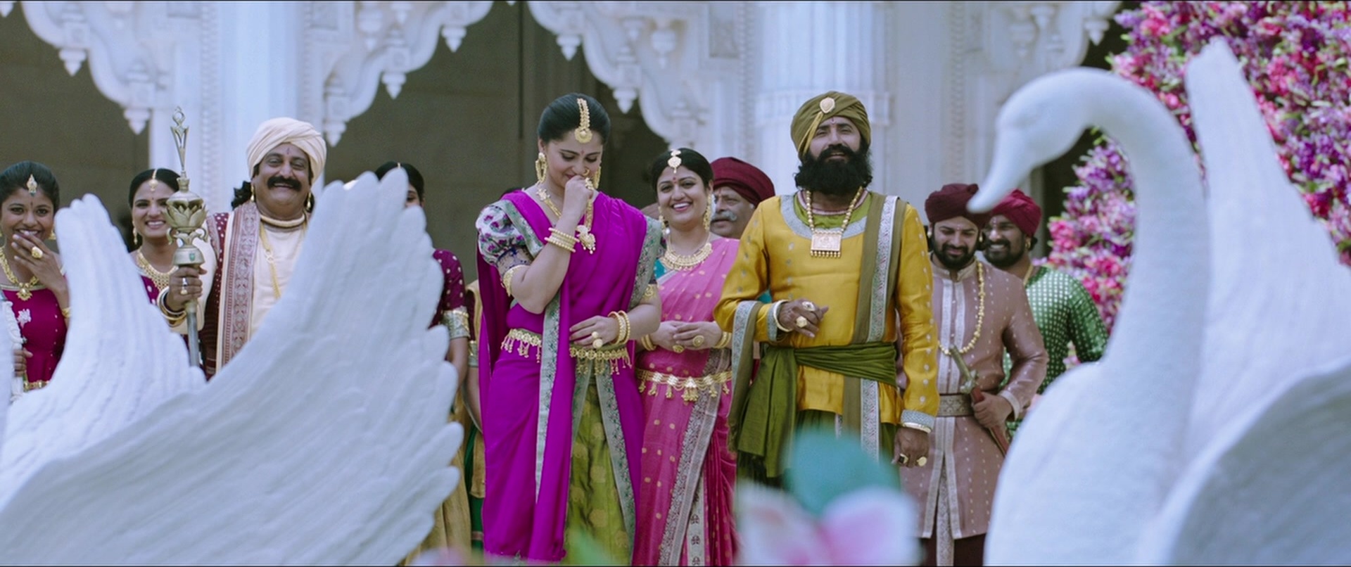 Bãhubali 2: The Conclusion (2017), wide, 2.38:1 — film still
