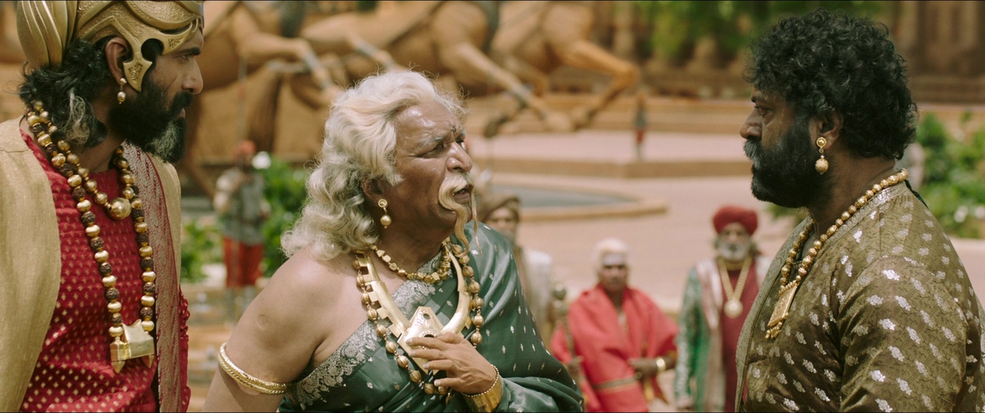 Bãhubali 2: The Conclusion (2017), wide, 2.38:1 — film still