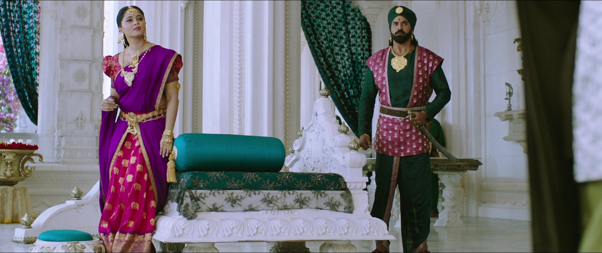 Bãhubali 2: The Conclusion (2017), wide, 2.38:1 — film still