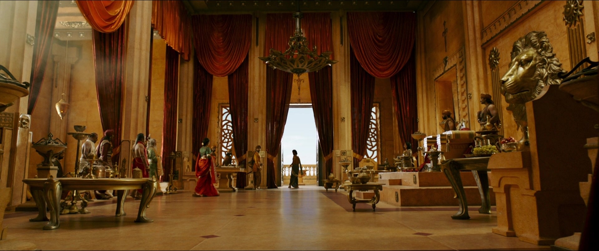 Bãhubali 2: The Conclusion (2017), wide, 2.38:1 — film still