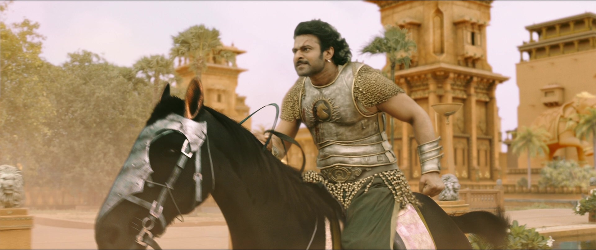 Bãhubali 2: The Conclusion (2017), wide, 2.38:1 — film still