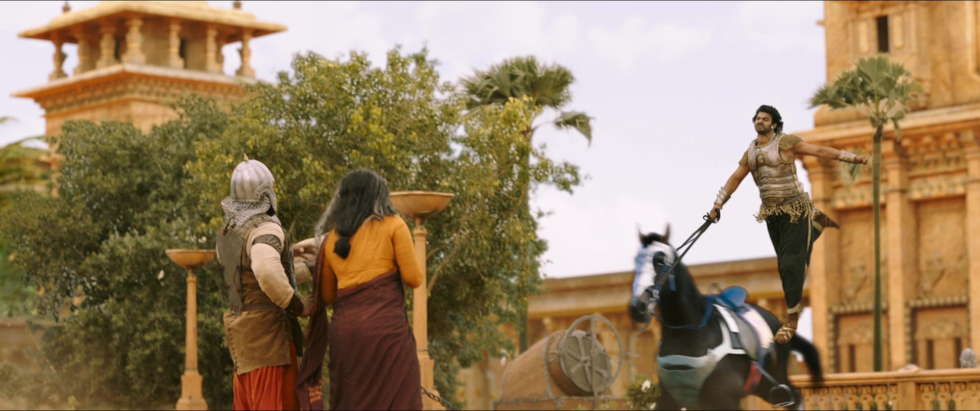 Bãhubali 2: The Conclusion (2017), wide, 2.38:1 — film still