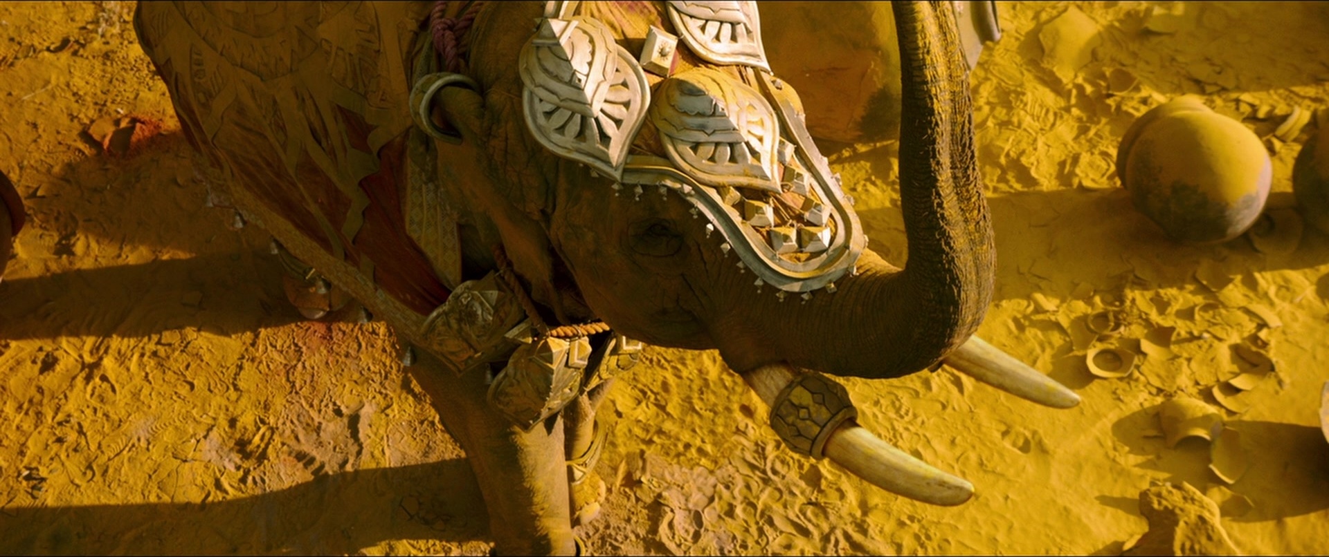 Bãhubali 2: The Conclusion (2017), wide, 2.38:1 — film still