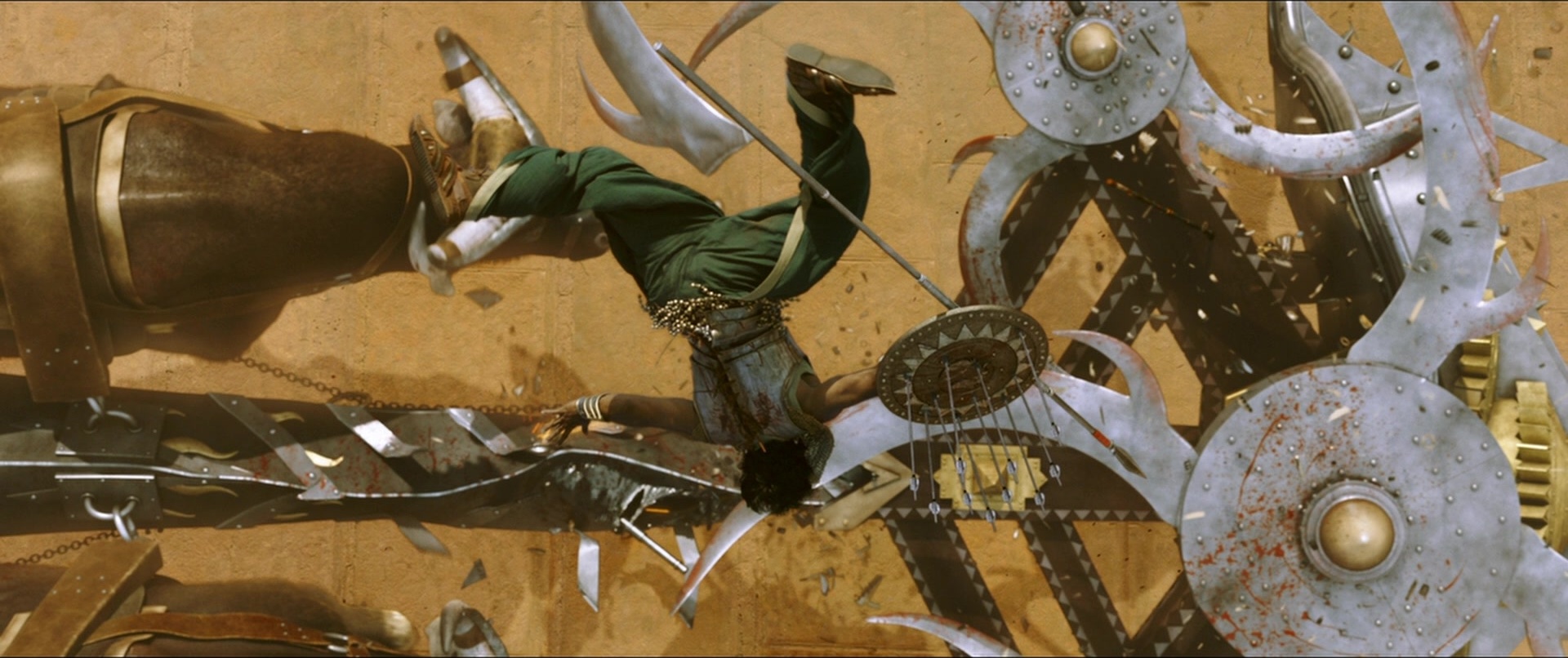 Bãhubali 2: The Conclusion (2017), wide, 2.38:1 — film still