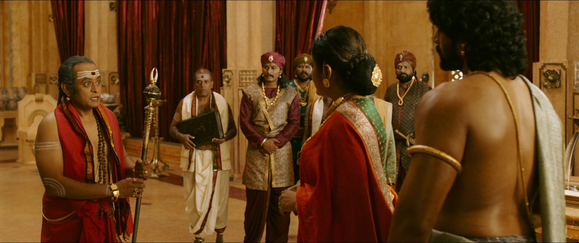 Bãhubali 2: The Conclusion (2017), wide, 2.38:1 — film still