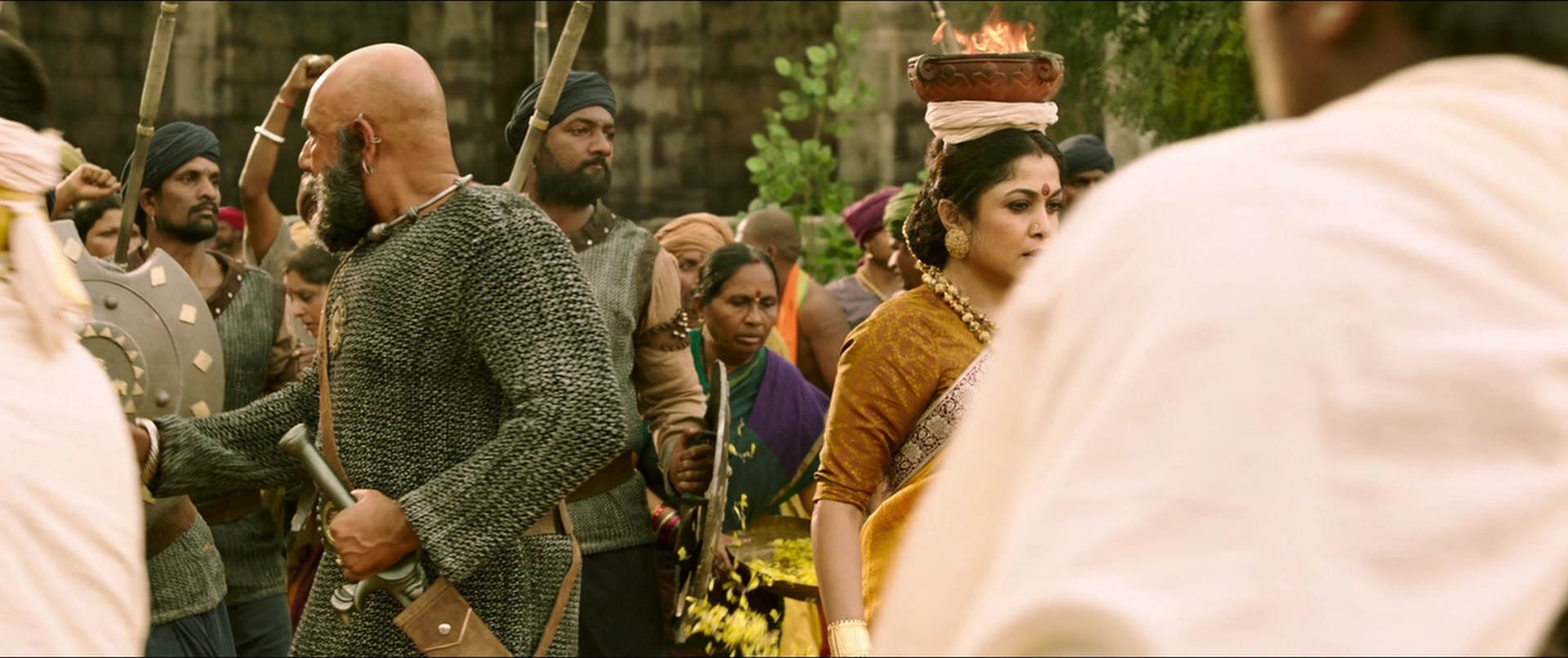 Bãhubali 2: The Conclusion (2017), wide, 2.38:1 — film still
