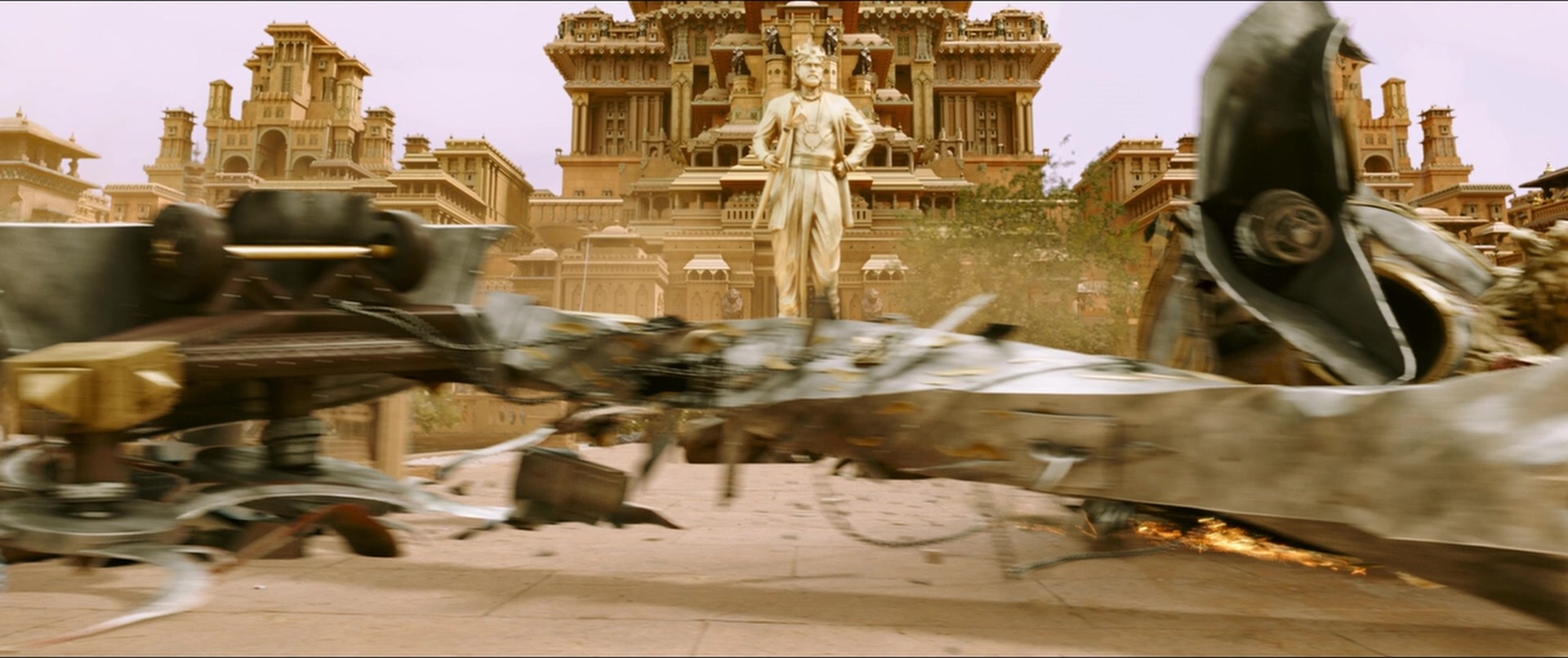 Bãhubali 2: The Conclusion (2017), wide, 2.38:1 — film still
