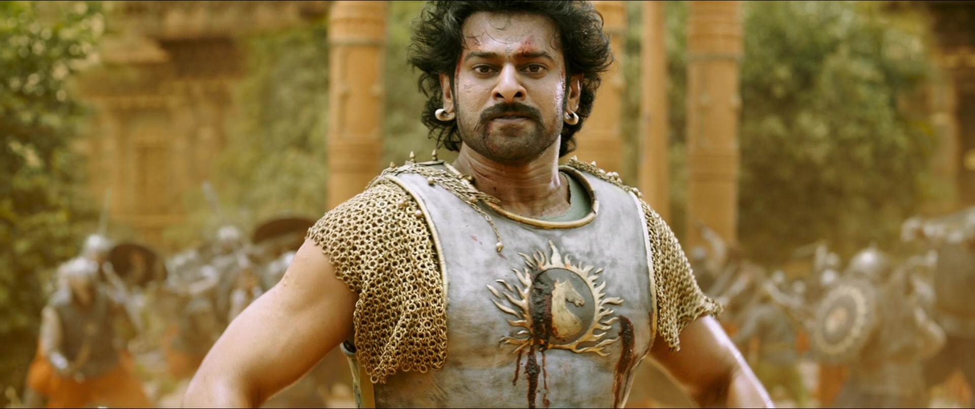 Bãhubali 2: The Conclusion (2017), wide, 2.38:1 — film still