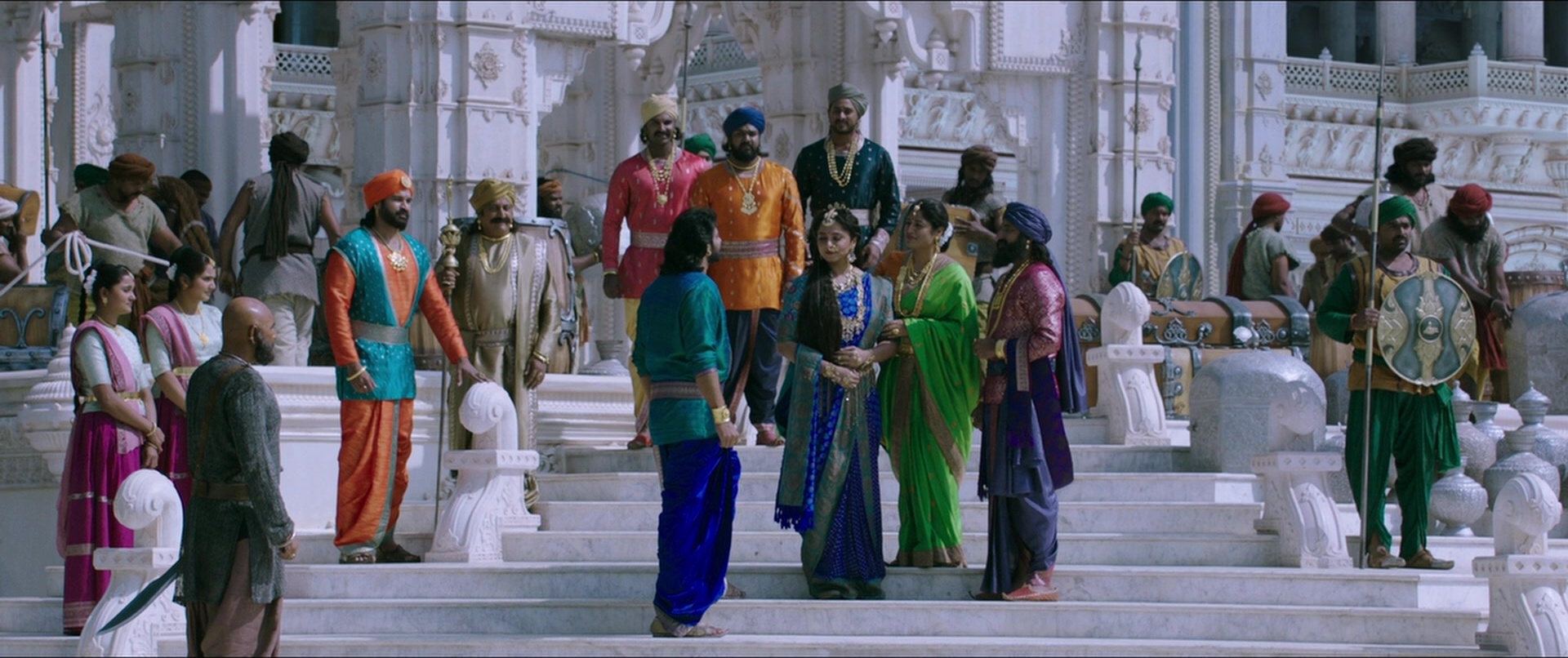 Bãhubali 2: The Conclusion (2017), wide, 2.38:1 — film still