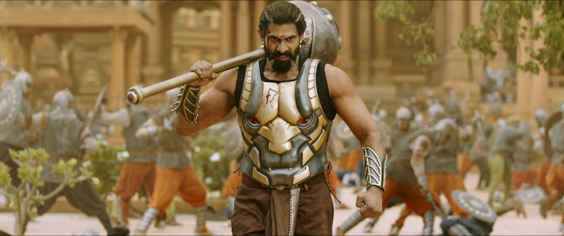 Bãhubali 2: The Conclusion (2017), wide, 2.38:1 — film still