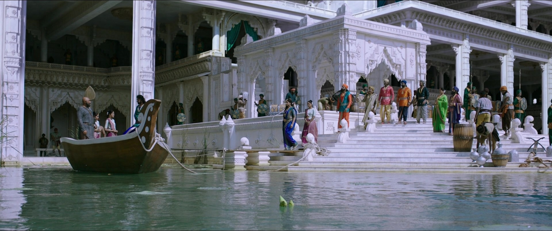 Bãhubali 2: The Conclusion (2017), wide, 2.38:1 — film still