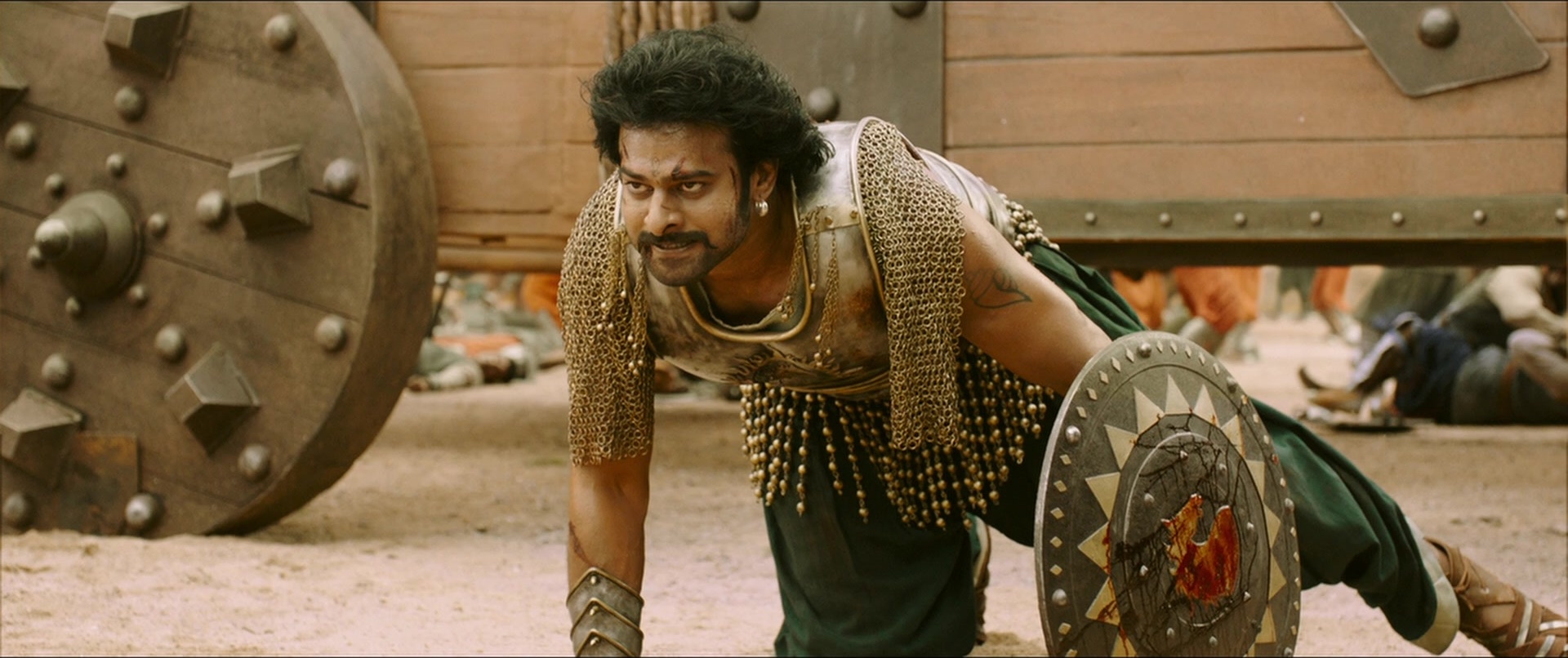 Bãhubali 2: The Conclusion (2017), wide, 2.38:1 — film still