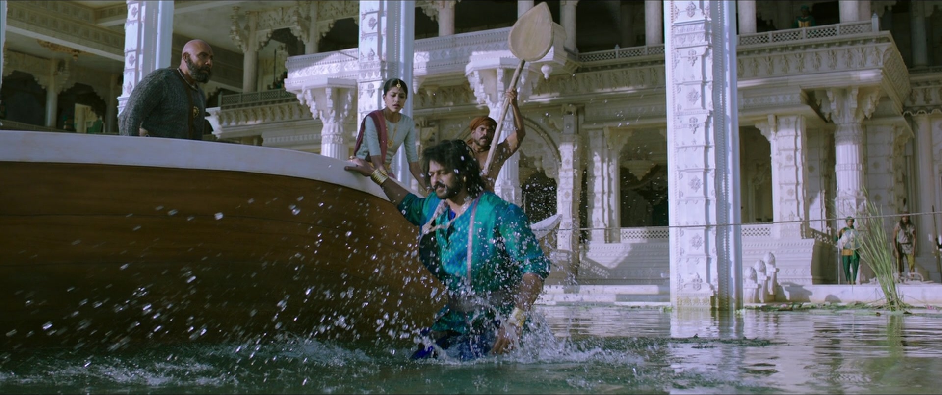 Bãhubali 2: The Conclusion (2017), wide, 2.38:1 — film still