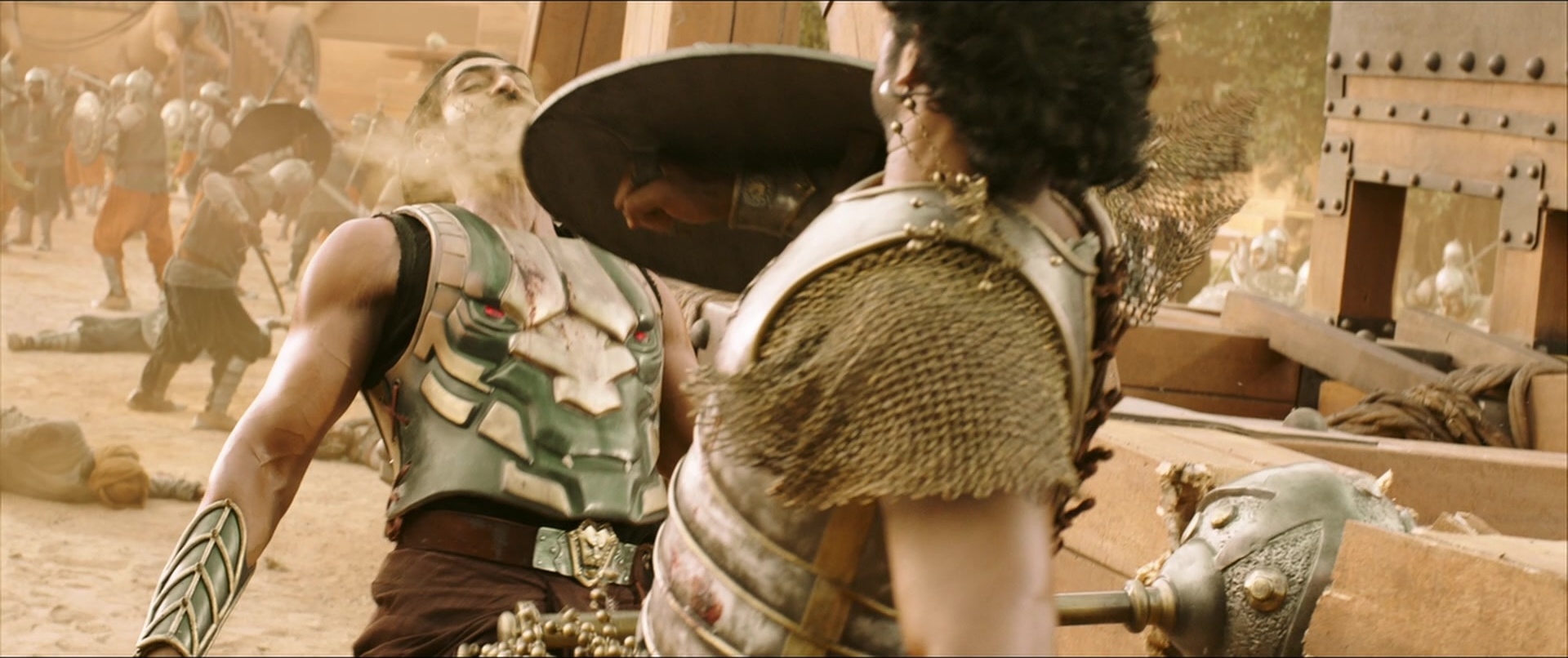 Bãhubali 2: The Conclusion (2017), wide, 2.38:1 — film still