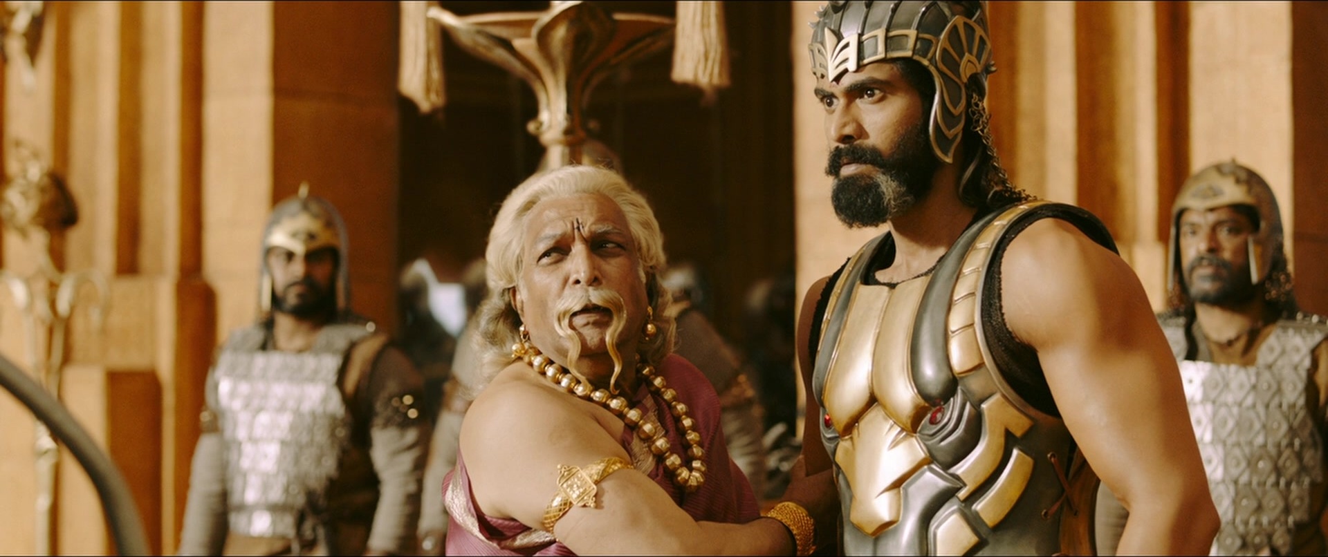 Bãhubali 2: The Conclusion (2017), wide, 2.38:1 — film still