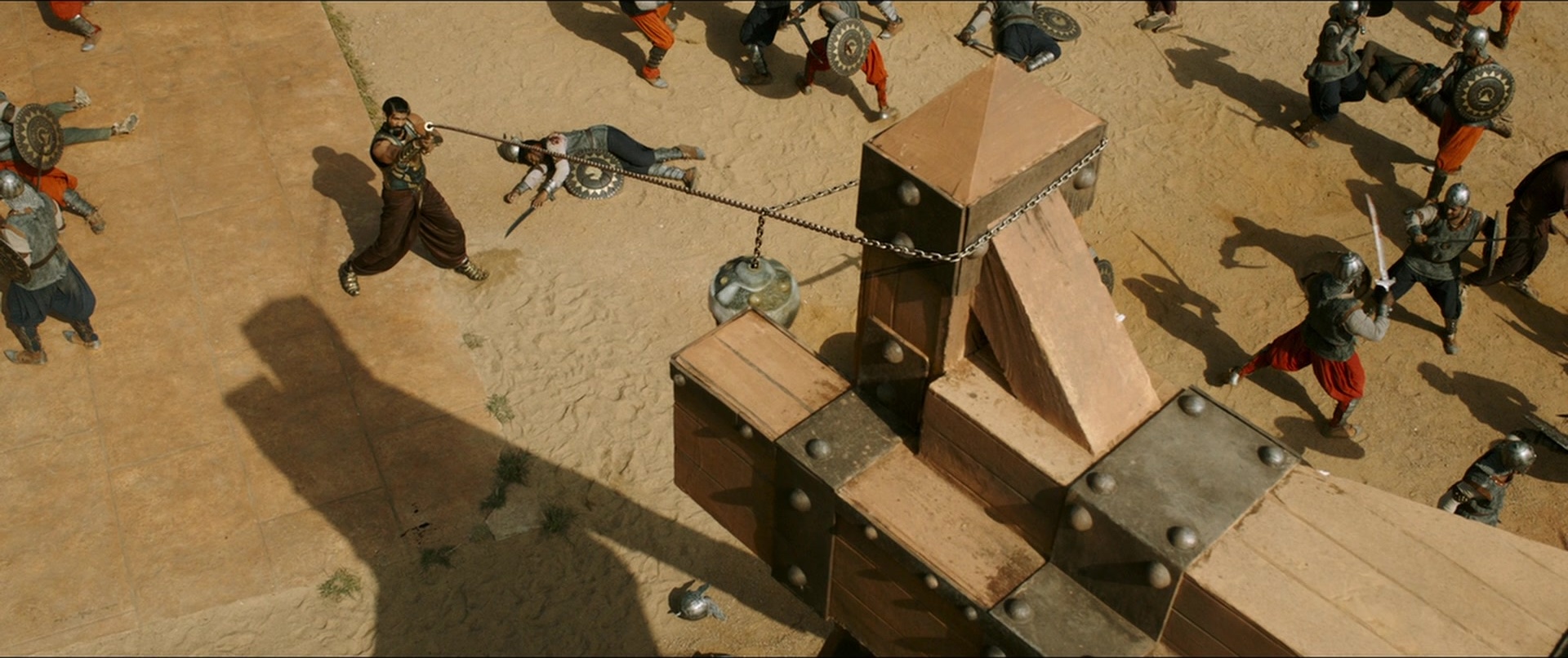 Bãhubali 2: The Conclusion (2017), wide, 2.38:1 — film still