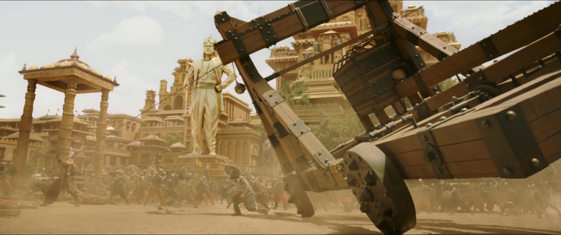 Bãhubali 2: The Conclusion (2017), wide, 2.38:1 — film still