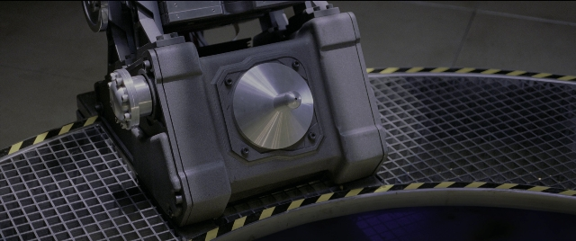 Wide shot frame from Spider-Man 2 — action, show, subject