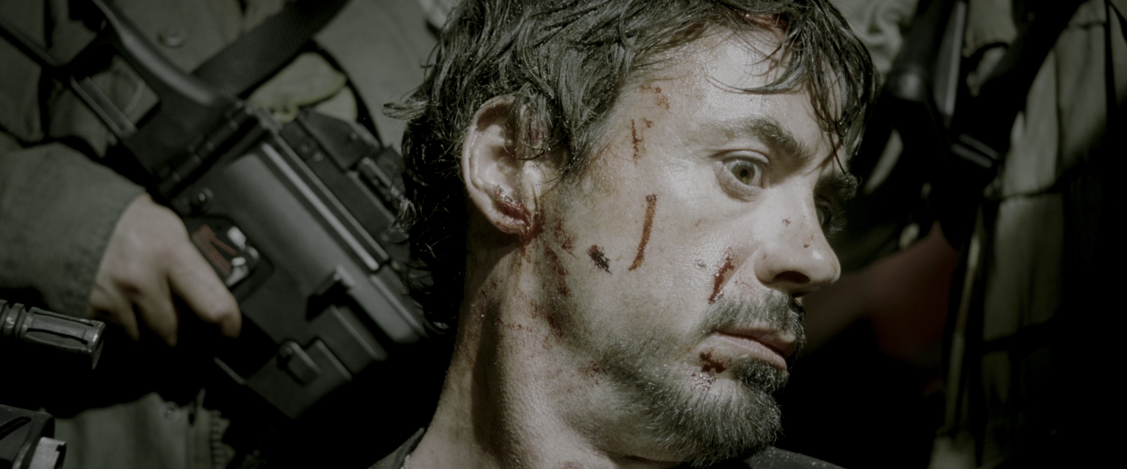 Iron Man (2008), close, 2.40:1 — film still