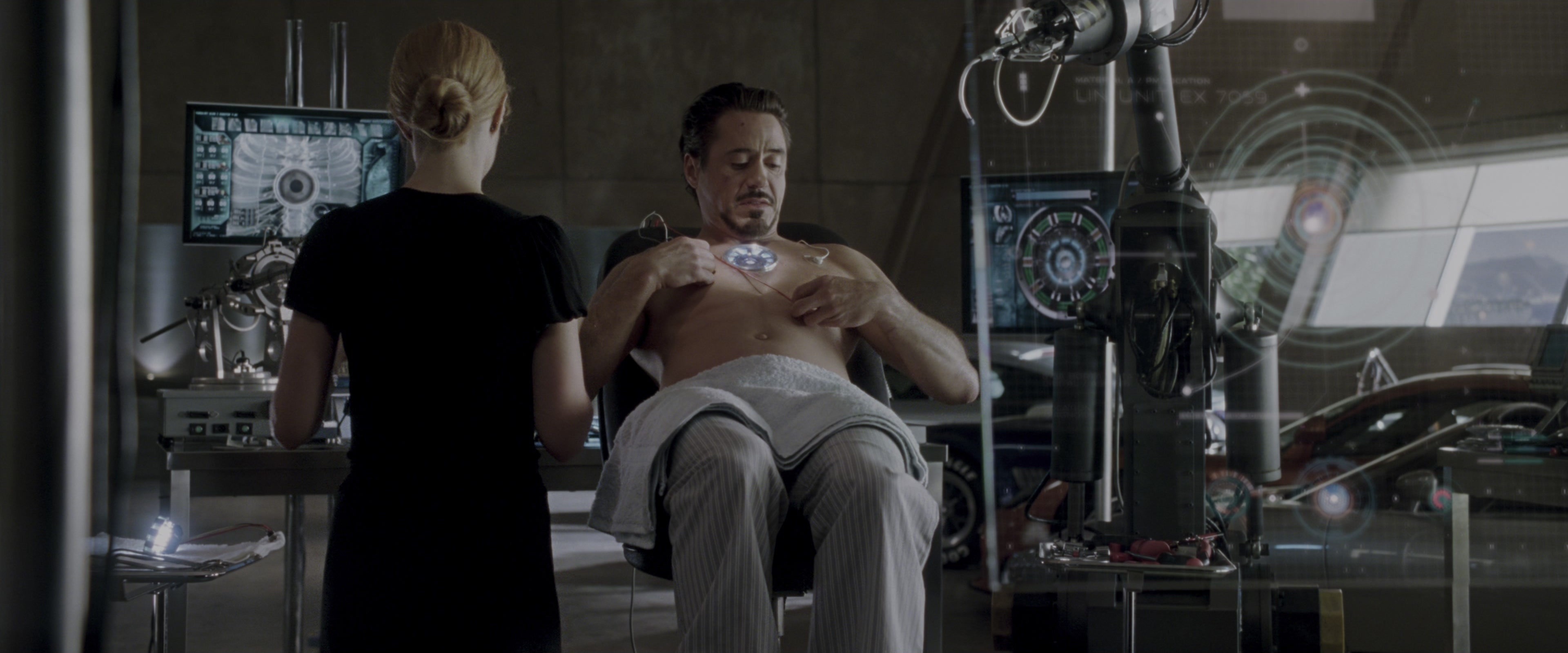 Iron Man (2008), wide, 2.40:1 — film still