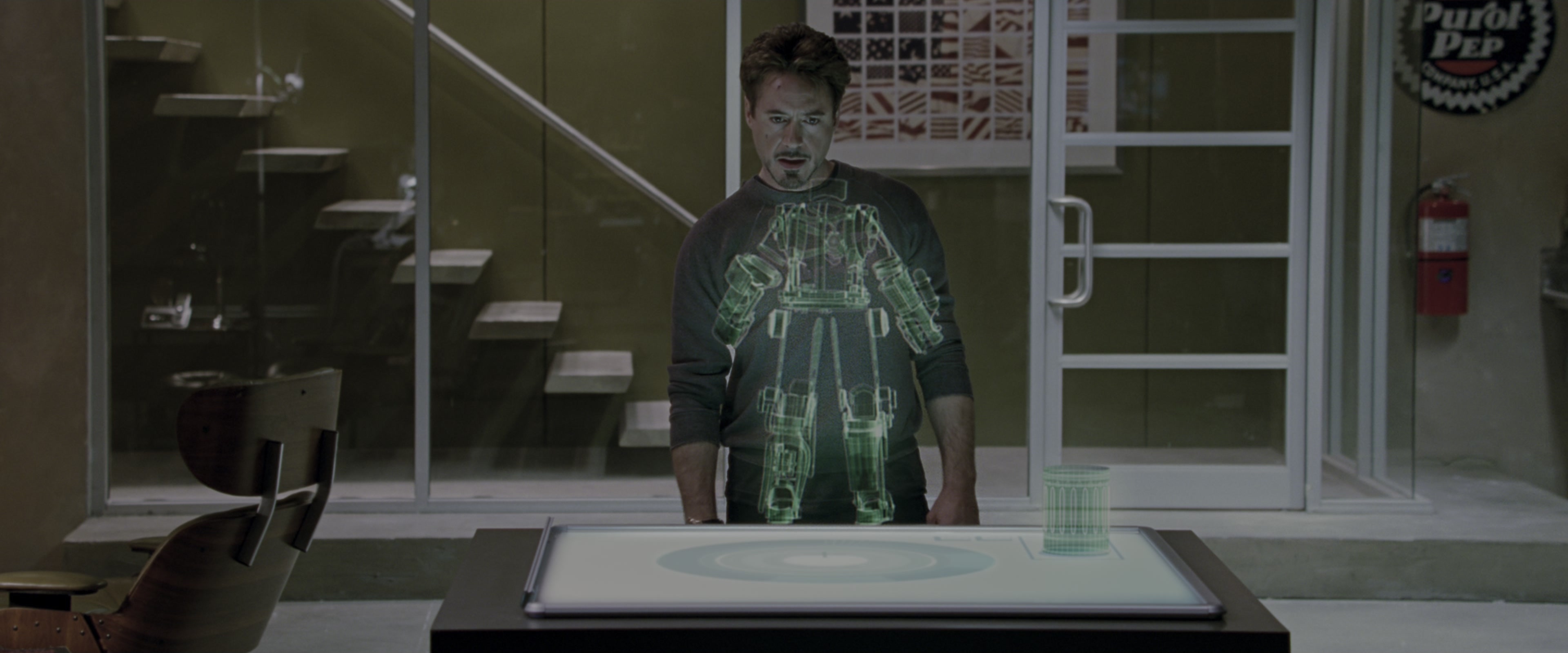 Iron Man (2008), wide, 2.40:1 — film still