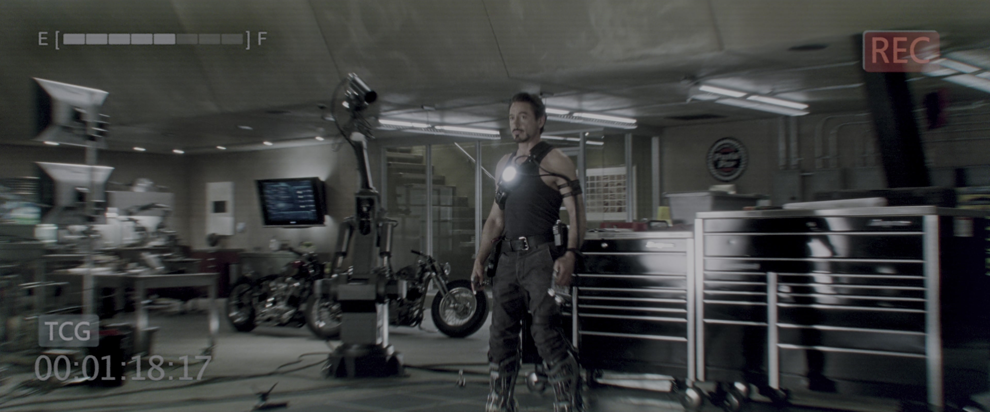 Iron Man (2008), wide, 2.40:1 — film still