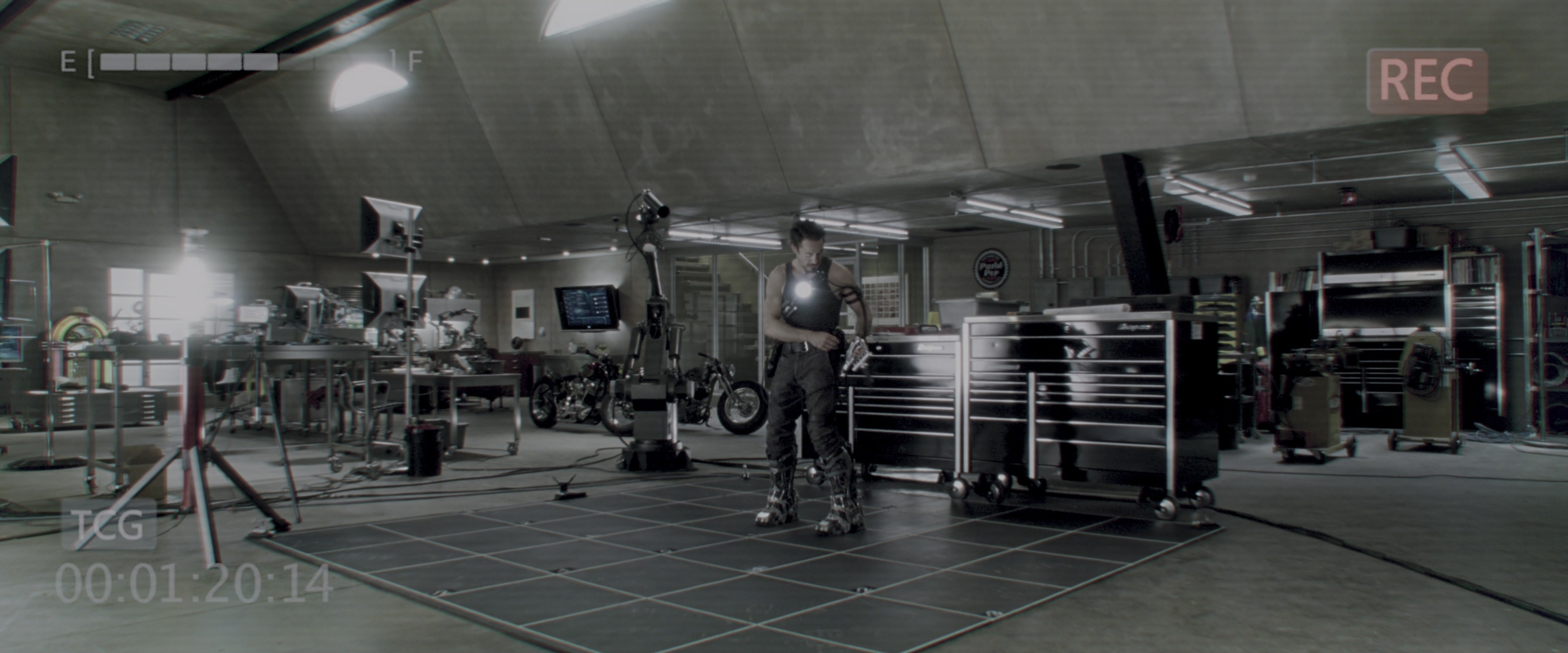 Iron Man (2008), wide, 2.40:1 — film still