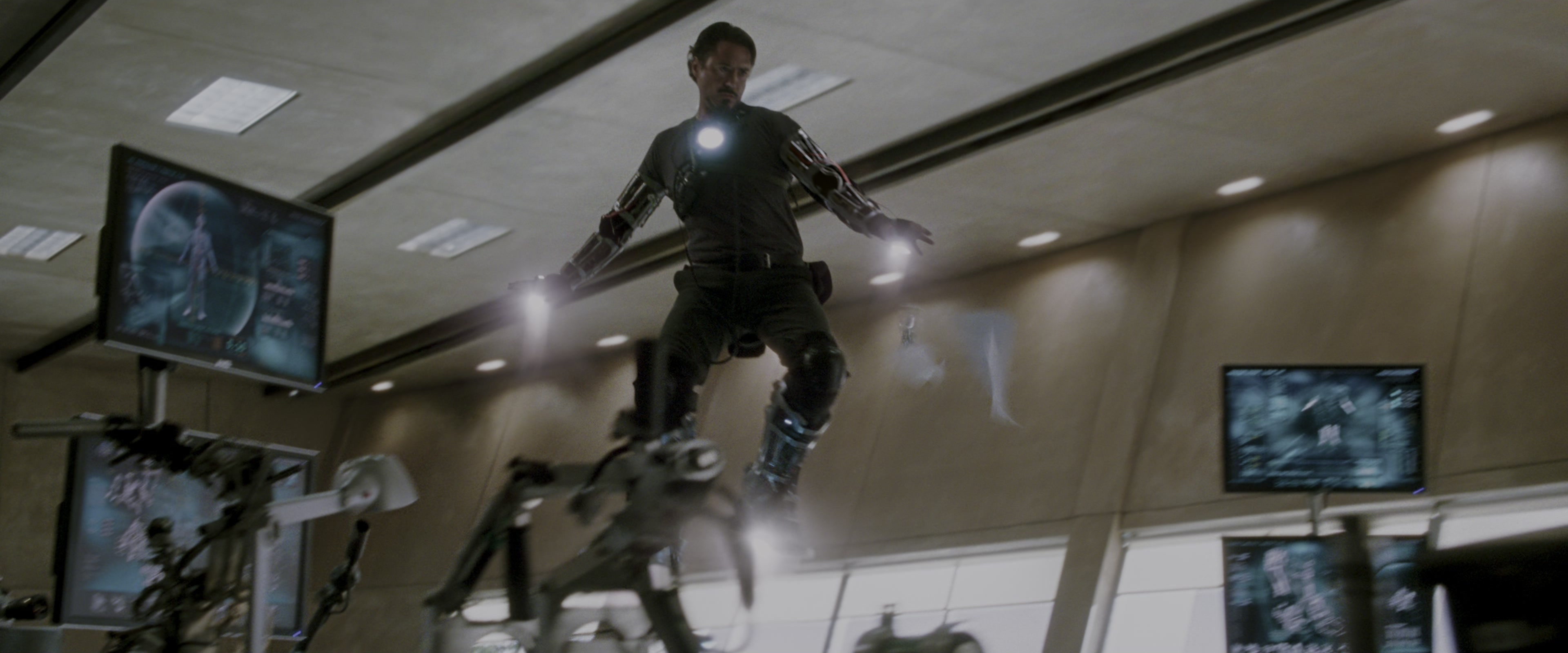 Iron Man (2008), wide, 2.40:1 — film still
