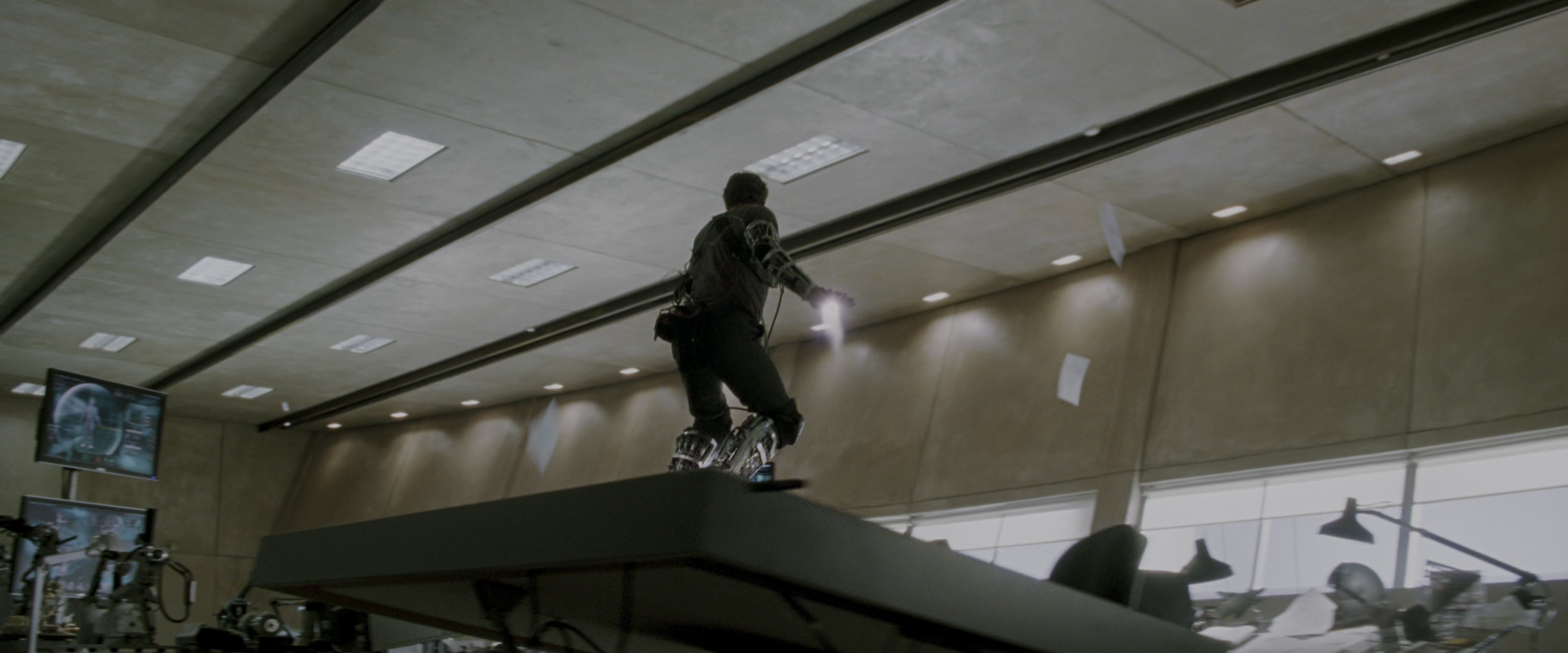 Iron Man (2008), wide, 2.40:1 — film still
