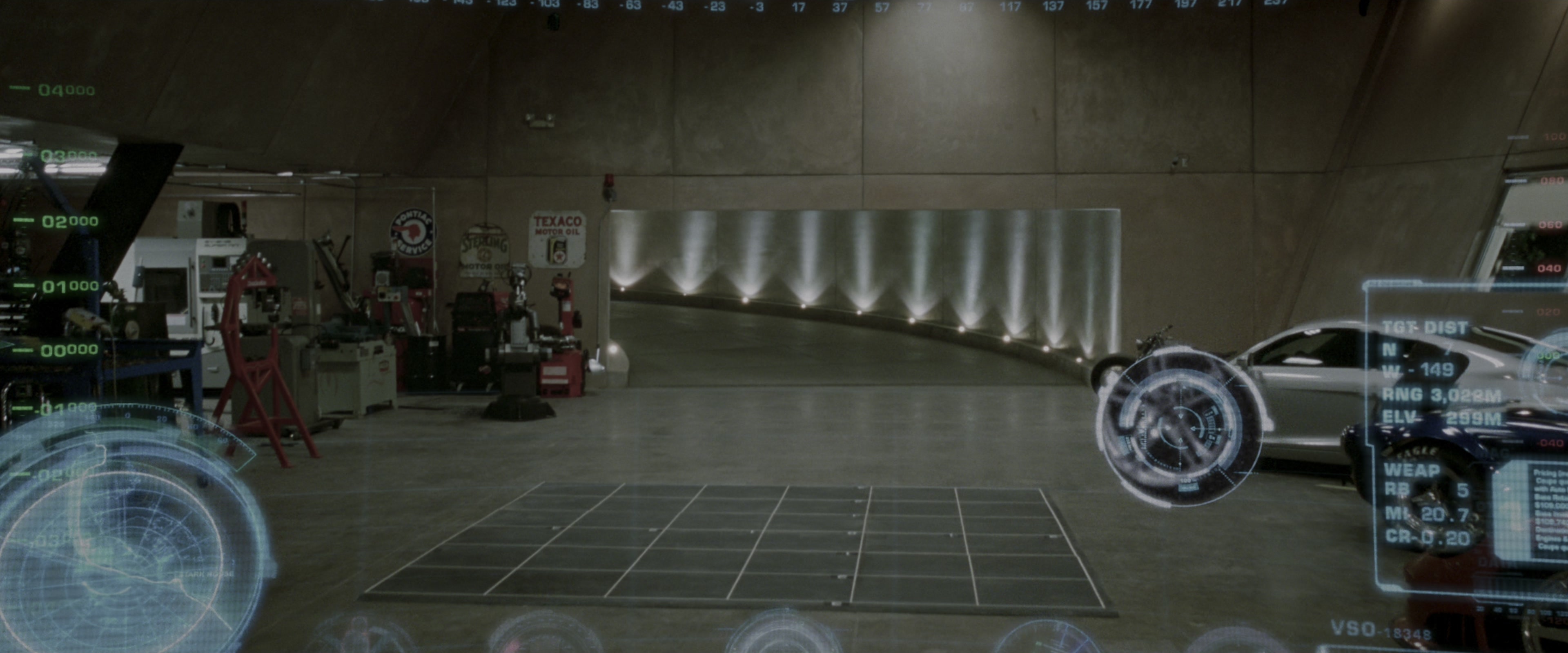 Iron Man (2008), wide, 2.40:1 — film still