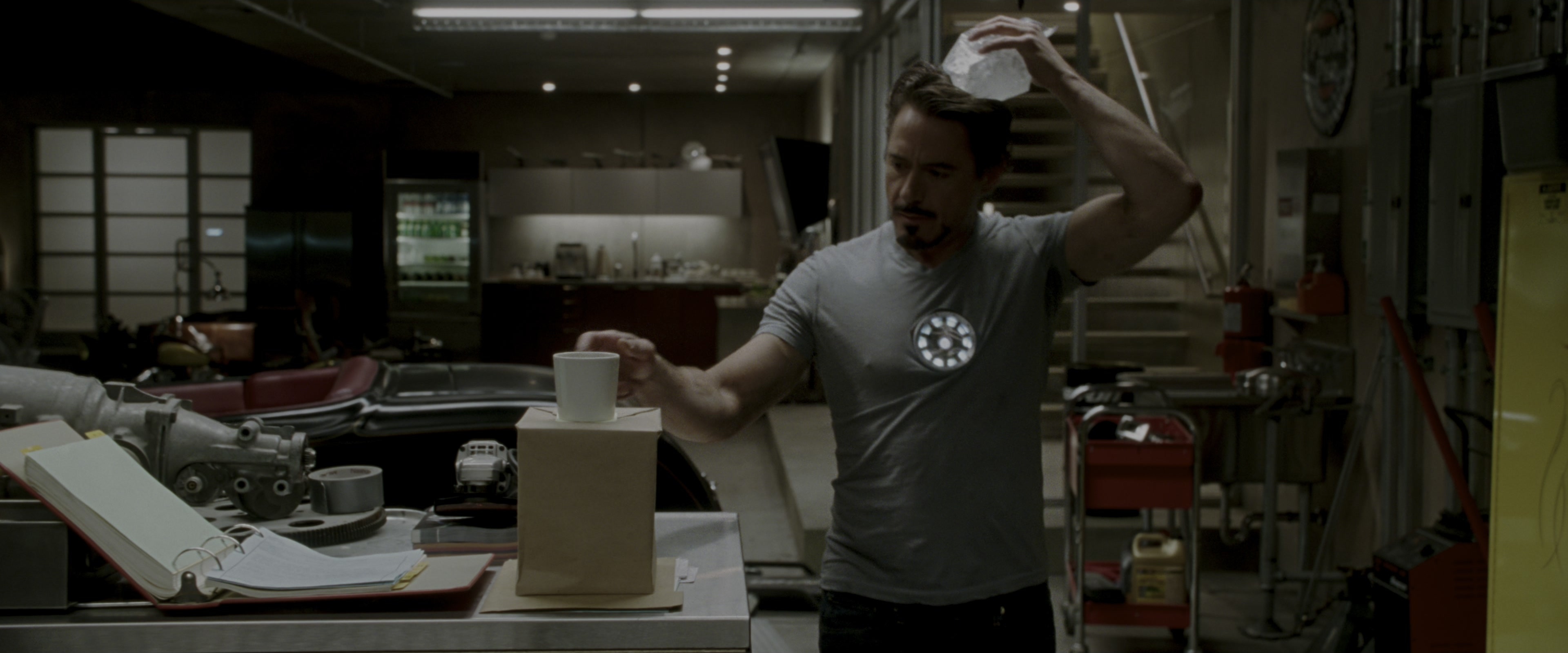 Iron Man (2008), wide, 2.40:1 — film still