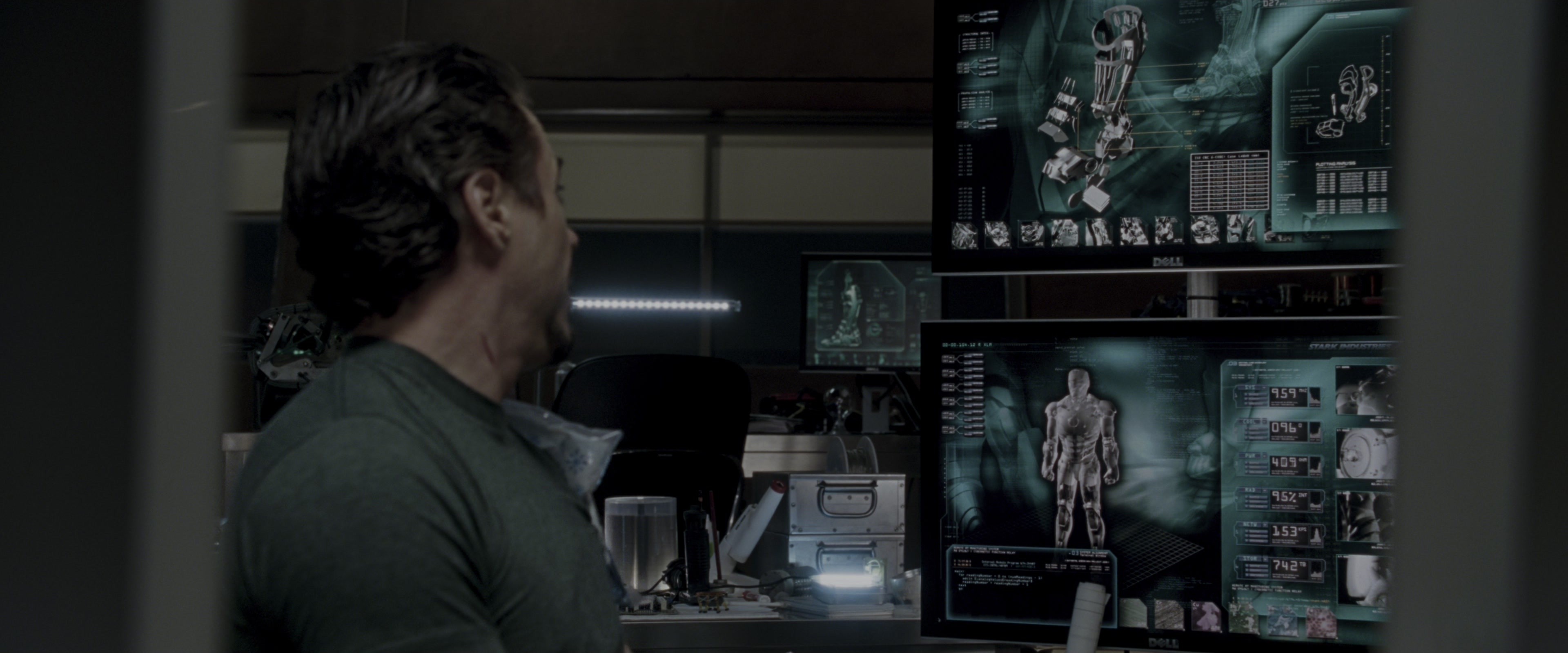 Iron Man (2008), wide, 2.40:1 — film still