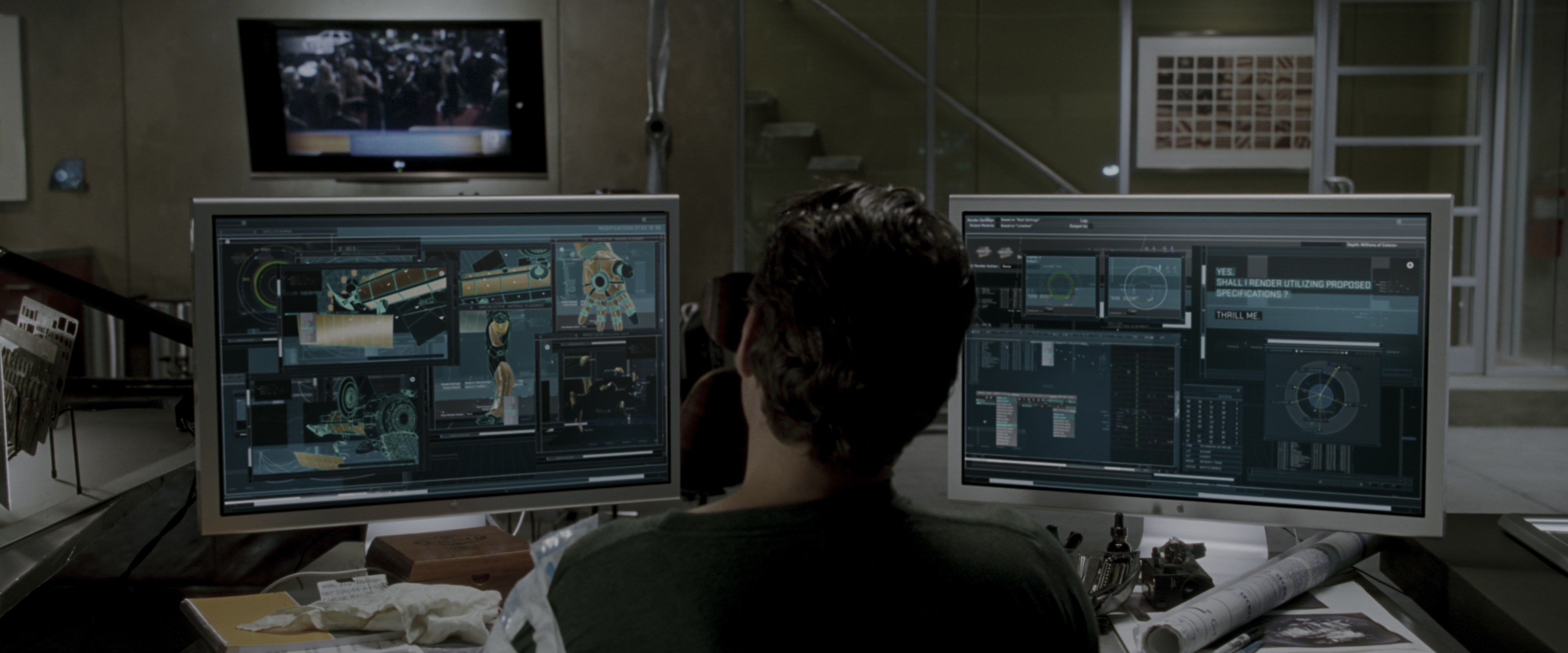 Iron Man (2008), wide, 2.40:1 — film still