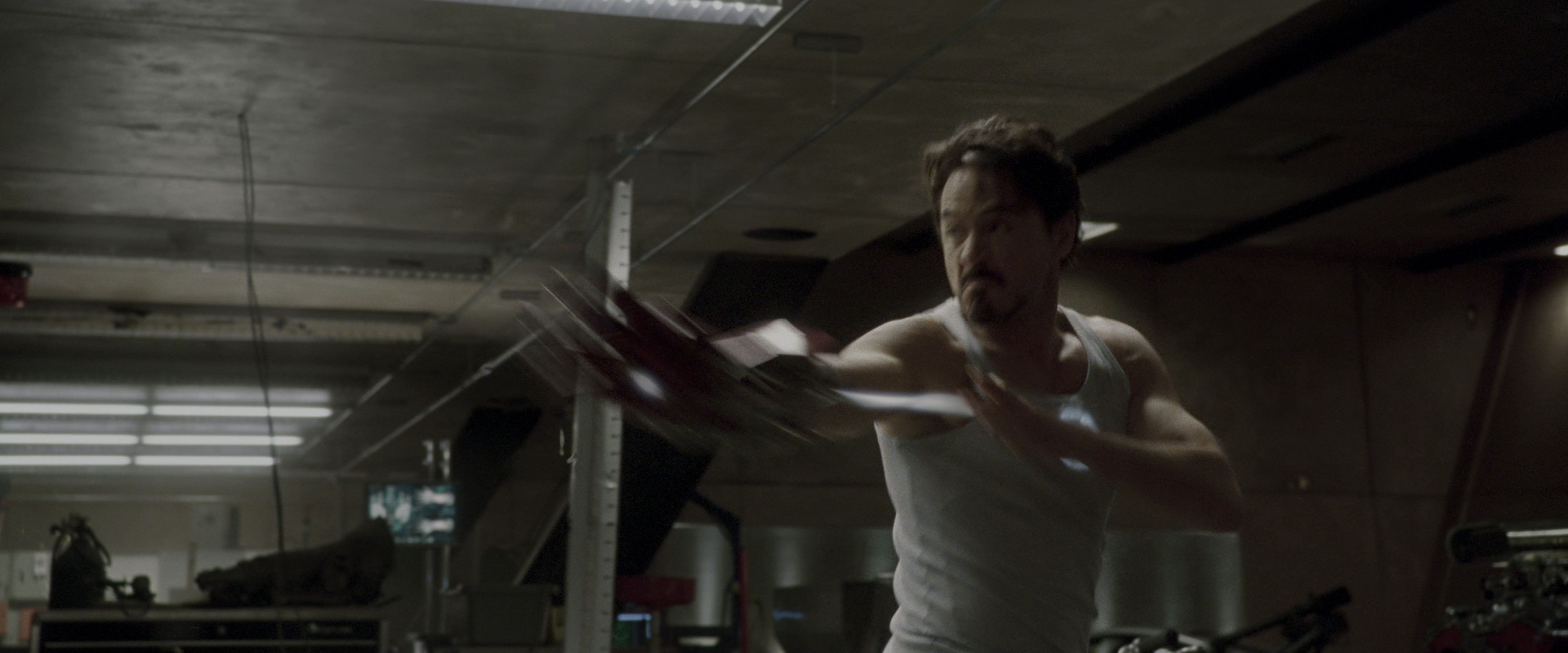 Iron Man (2008), wide, 2.40:1 — film still