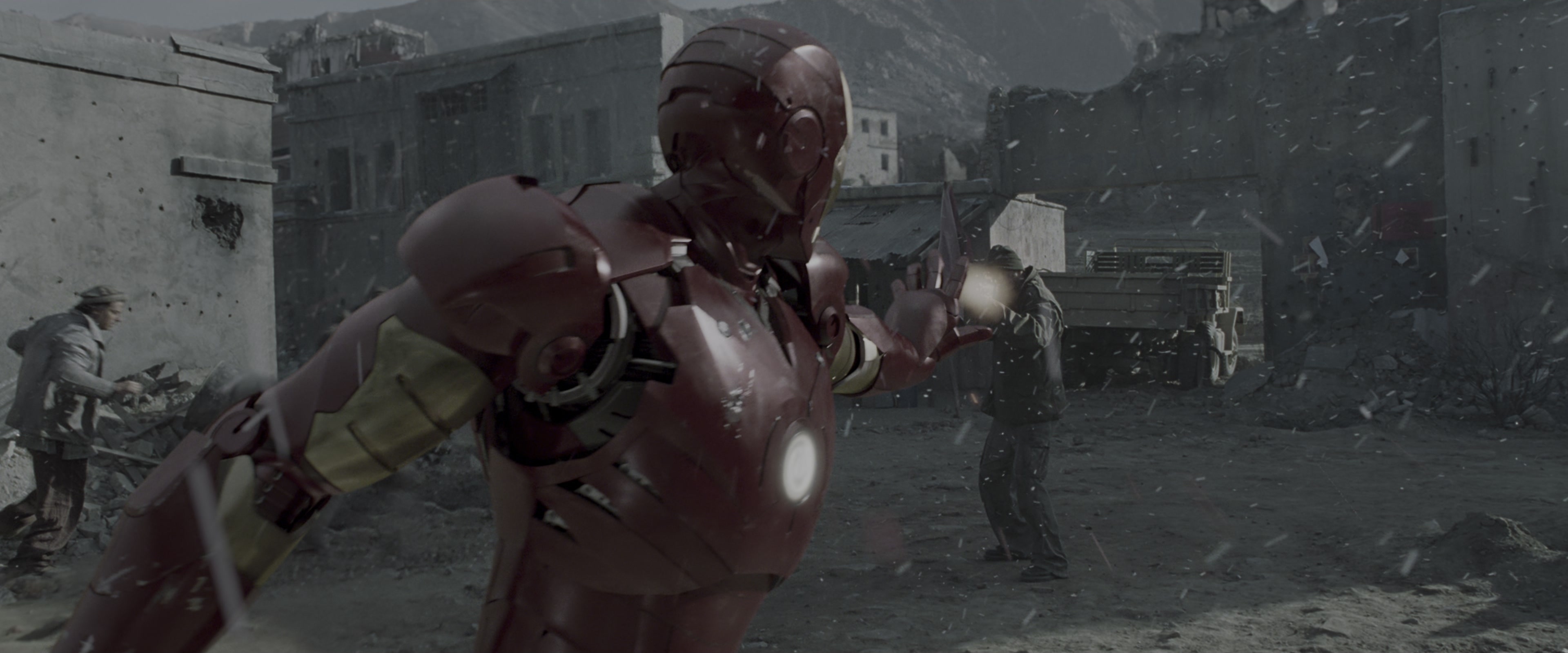 Iron Man (2008), wide, 2.40:1 — film still
