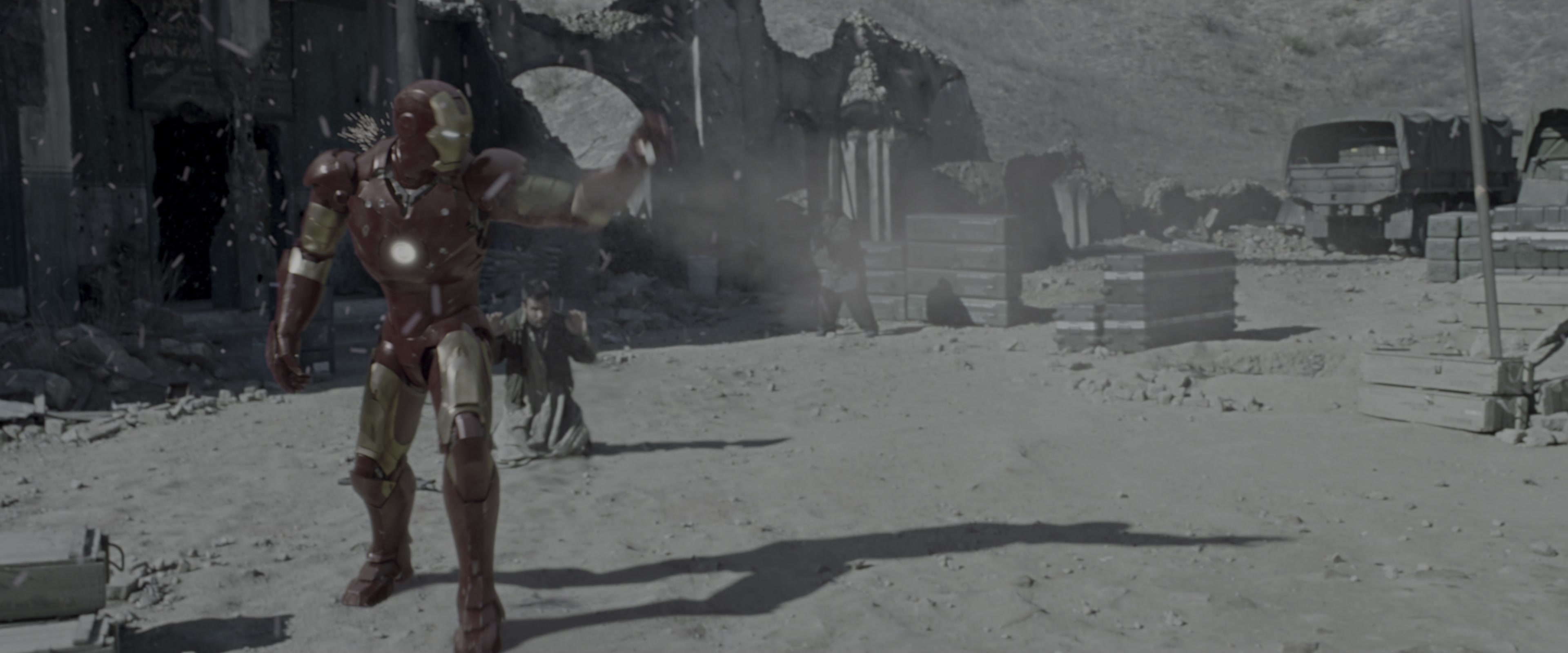 Iron Man (2008), wide, 2.40:1 — film still