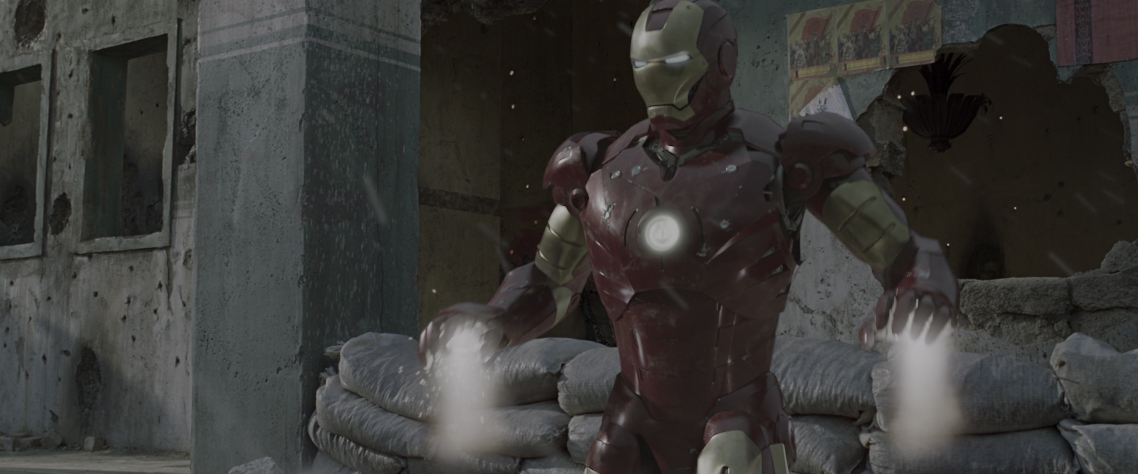 Iron Man (2008), wide, 2.40:1 — film still