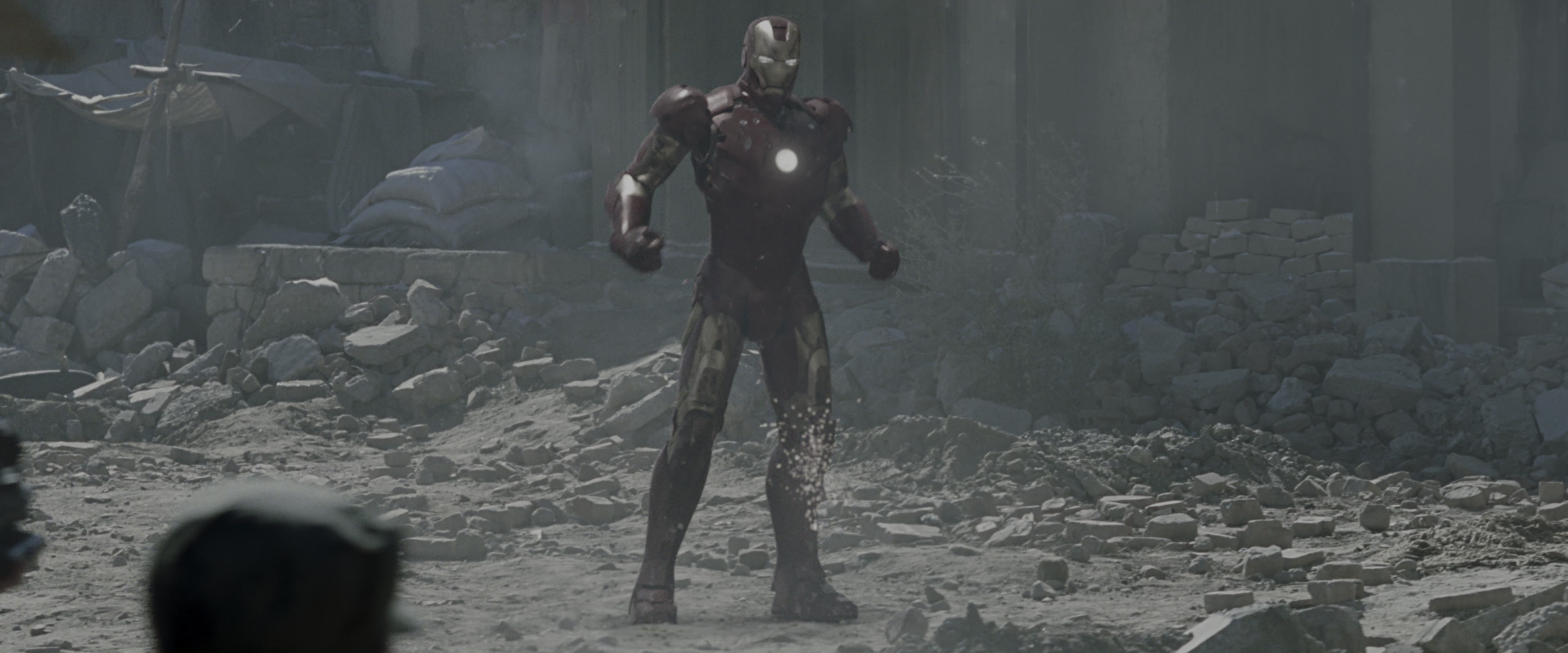 Iron Man (2008), wide, 2.40:1 — film still