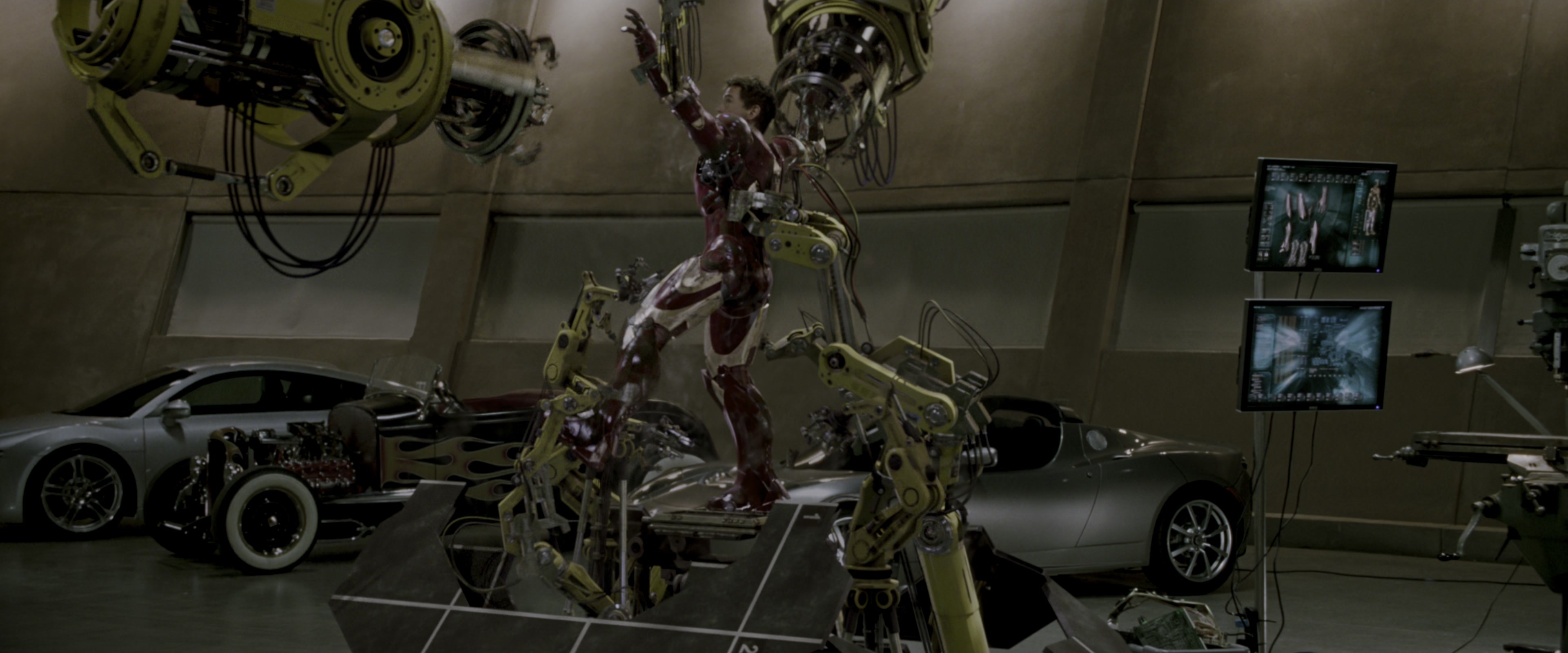 Iron Man (2008), wide, 2.40:1 — film still